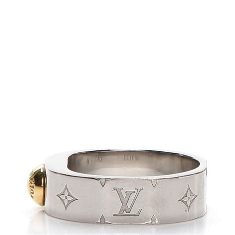 louis vuitton ring size chart medium|Louis Vuitton nanogram ring.